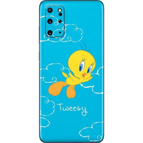 Looney Tunes Tweety Bird Flying Galaxy S20 Plus Skin