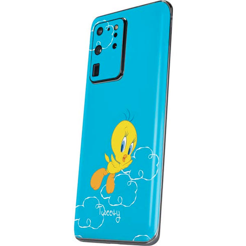 Looney Tunes Tweety Bird Flying Galaxy S20 Ultra 5G Skin