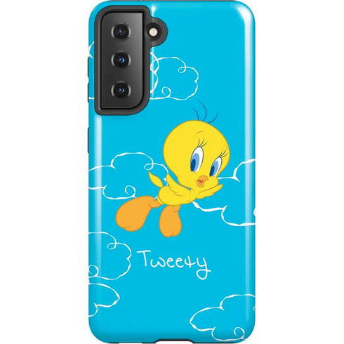 Looney Tunes Tweety Bird Flying Galaxy S21 5G Pro Case
