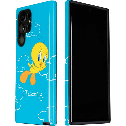 Looney Tunes Tweety Bird Flying Galaxy S22 Ultra Pro Case