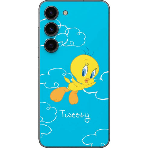 Looney Tunes Tweety Bird Flying Galaxy S23 Skin