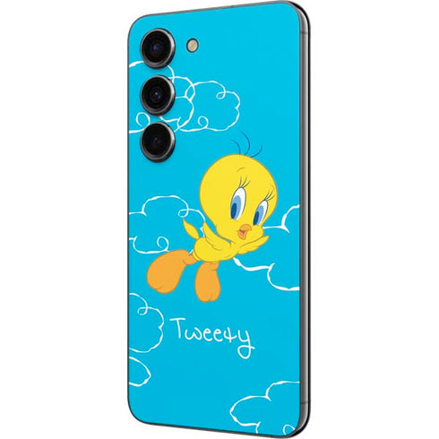 Looney Tunes Tweety Bird Flying Galaxy S23 Skin