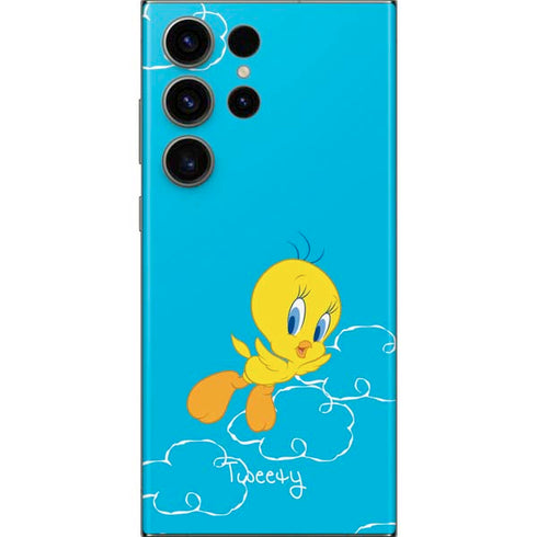 Looney Tunes Tweety Bird Flying Galaxy S23 Ultra Skin