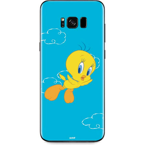 Looney Tunes Tweety Bird Flying Galaxy S8 Skin
