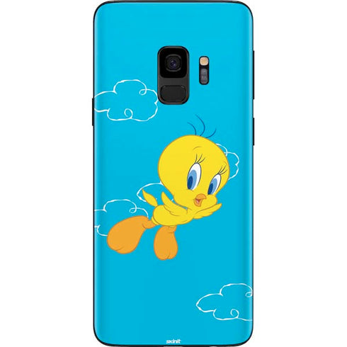 Looney Tunes Tweety Bird Flying Galaxy S9 Skin