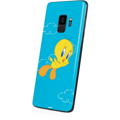 Looney Tunes Tweety Bird Flying Galaxy S9 Skin