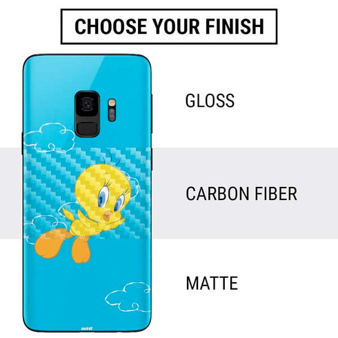 Looney Tunes Tweety Bird Flying Galaxy S9 Skin
