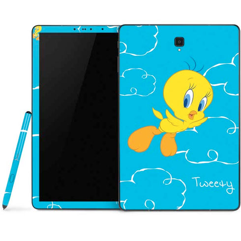 Looney Tunes Tweety Bird Flying Samsung Galaxy Tab Skin
