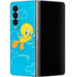 Looney Tunes Tweety Bird Flying Galaxy Z Fold4 5G Skin