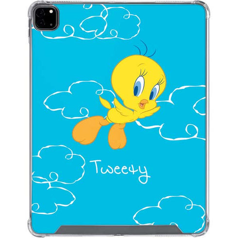 Looney Tunes Tweety Bird Flying iPad Pro 12.9in (2020) Clear Case