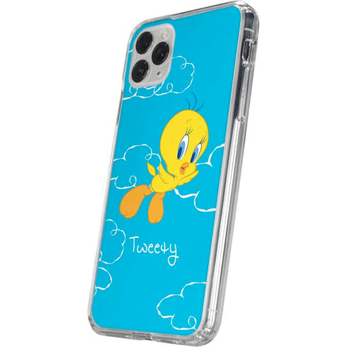 Looney Tunes Tweety Bird Flying iPhone 11 Pro Clear Case