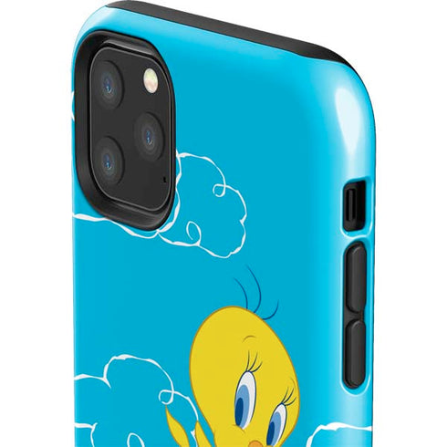 Looney Tunes Tweety Bird Flying iPhone 11 Pro Max Impact Case
