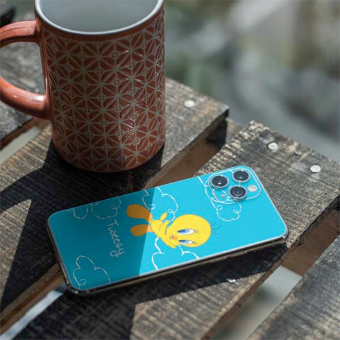 Looney Tunes Tweety Bird Flying iPhone 11 Pro Skin