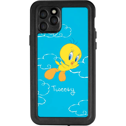 Looney Tunes Tweety Bird Flying iPhone 11 Pro Waterproof Case