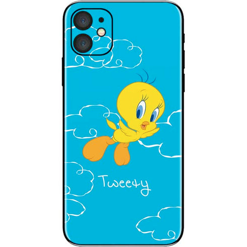 Looney Tunes Tweety Bird Flying iPhone 11 Skin