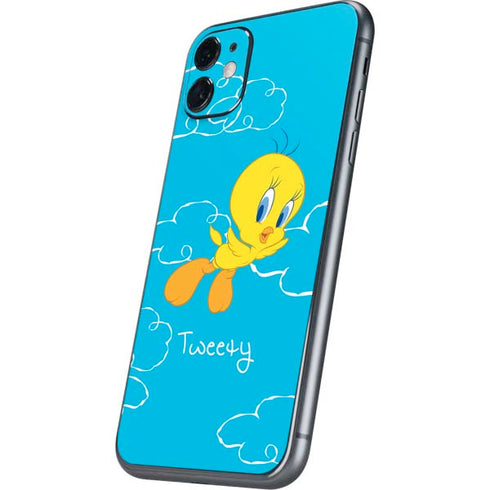 Looney Tunes Tweety Bird Flying iPhone 11 Skin