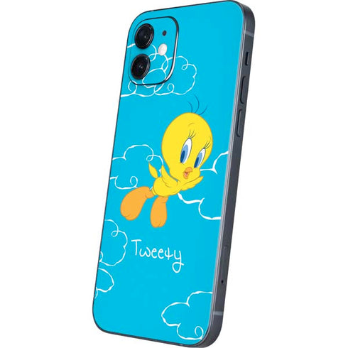 Looney Tunes Tweety Bird Flying iPhone 12 Mini Skin