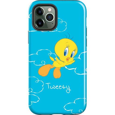 Looney Tunes Tweety Bird Flying iPhone 12 Pro Impact Case