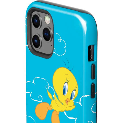 Looney Tunes Tweety Bird Flying iPhone 12 Pro Impact Case
