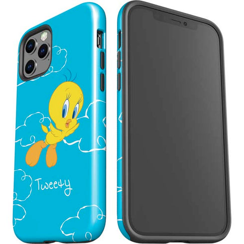 Looney Tunes Tweety Bird Flying iPhone 12 Pro Impact Case