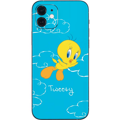 Looney Tunes Tweety Bird Flying iPhone 12 Skin