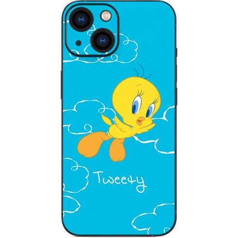 Looney Tunes Tweety Bird Flying iPhone 13 Mini Skin