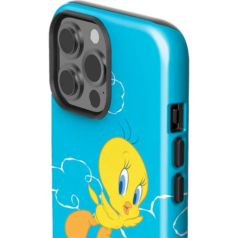 Looney Tunes Tweety Bird Flying iPhone 13 Pro Max Impact Case