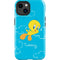 Looney Tunes Tweety Bird Flying iPhone 15 Plus Impact Case
