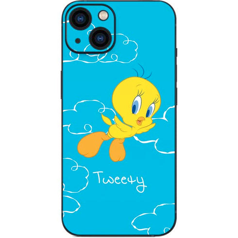 Looney Tunes Tweety Bird Flying iPhone 14 Plus Skin