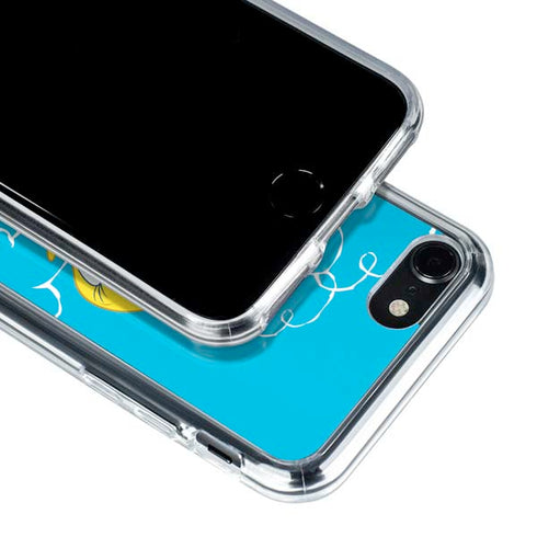Looney Tunes Tweety Bird Flying iPhone SE (2nd & 3rd Gen) Clear Case