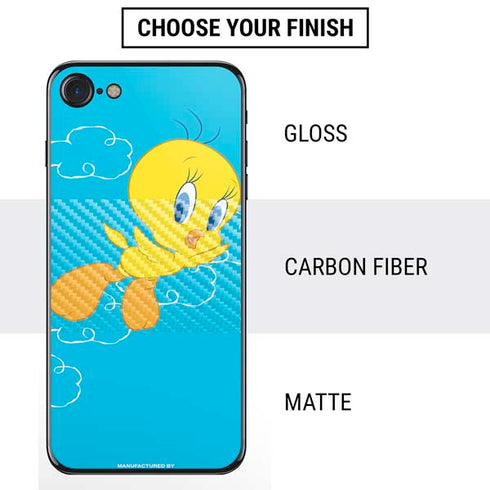 Looney Tunes Tweety Bird Flying iPhone SE (2nd & 3rd Gen) Skin