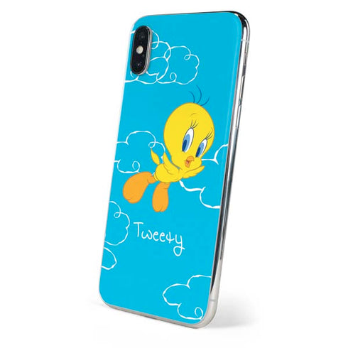 Looney Tunes Tweety Bird Flying iPhone X Skin