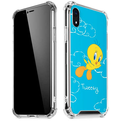 Looney Tunes Tweety Bird Flying iPhone XR Clear Case