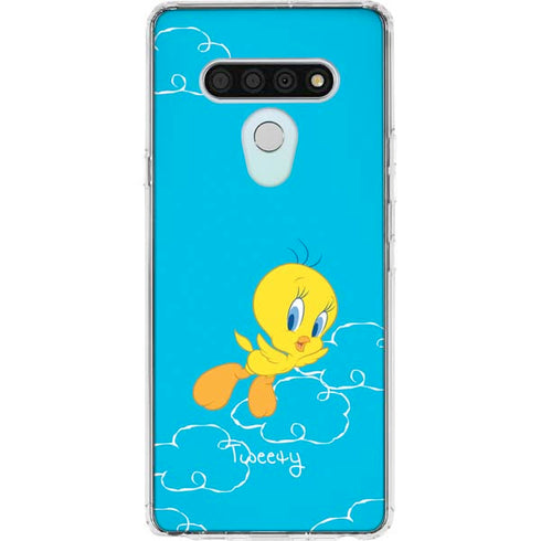 Looney Tunes Tweety Bird Flying LG Stylo 6 Clear Case