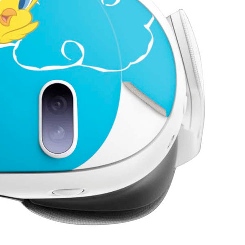 Looney Tunes Tweety Bird Flying Meta Quest 3 Skin
