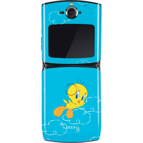 Looney Tunes Tweety Bird Flying Motorola RAZR Skin