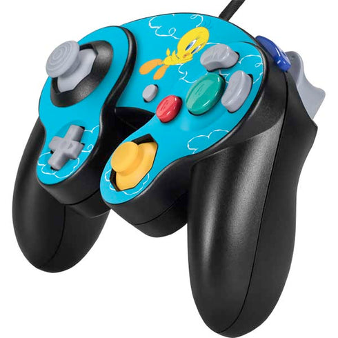 Looney Tunes Tweety Bird Flying Nintendo GameCube Controller Skin