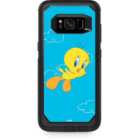 Looney Tunes Tweety Bird Flying Otterbox Commuter Galaxy Skin