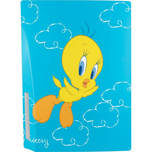 Looney Tunes Tweety Bird Flying PS5 Console Skin