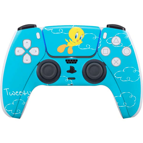 Looney Tunes Tweety Bird Flying PS5 Controller Skin