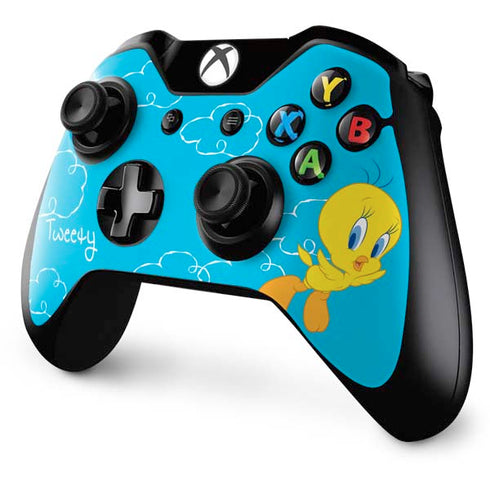Looney Tunes Tweety Bird Flying Xbox One Controller Skin