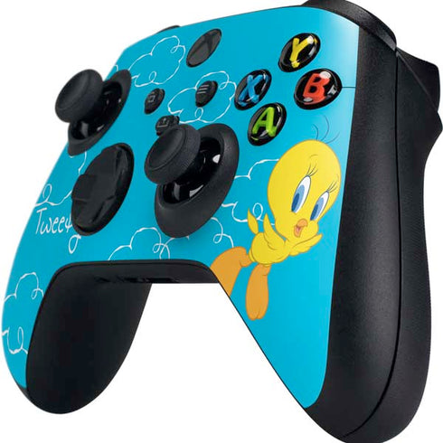 Looney Tunes Tweety Bird Flying Xbox Series X Controller Skin