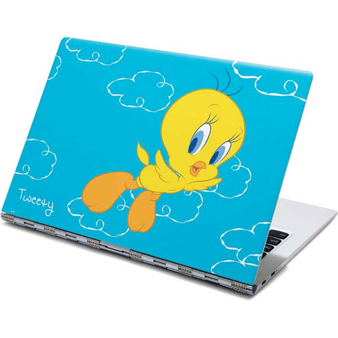 Looney Tunes Tweety Bird Flying Yoga 910 2-in-1 14in Touch-Screen Skin