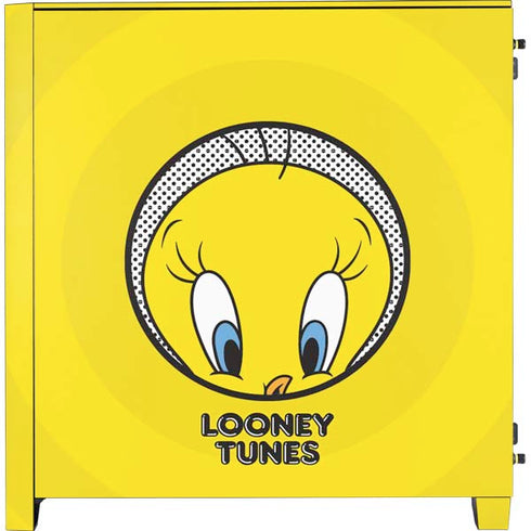 Looney Tunes Tweety Bird Full Corsair 4000D Tempered Glass Mid-Tower ATX Case Skin