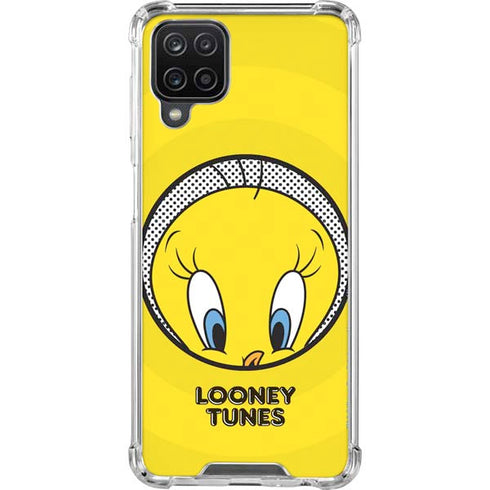 Looney Tunes Tweety Bird Full Galaxy A12 Clear Case