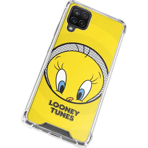 Looney Tunes Tweety Bird Full Galaxy A12 Clear Case