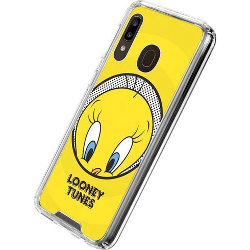 Looney Tunes Tweety Bird Full Galaxy A30 Clear Case
