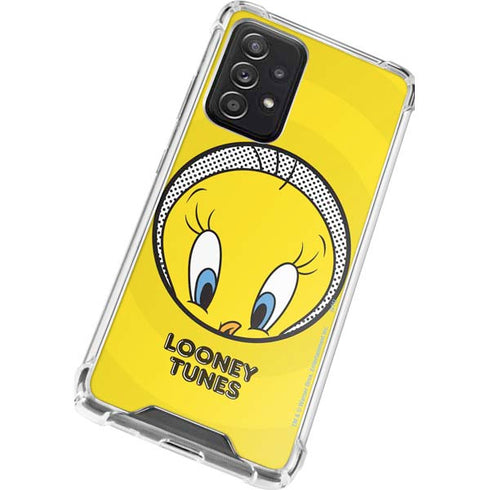 Looney Tunes Tweety Bird Full Galaxy A72 5G Clear Case