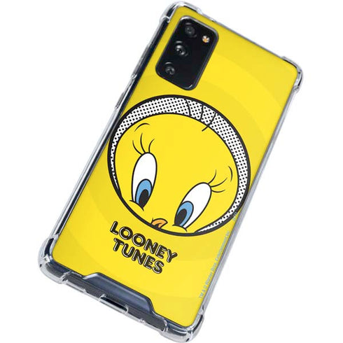 Looney Tunes Tweety Bird Full Galaxy S20 FE Clear Case