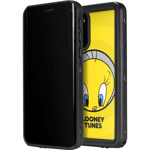 Looney Tunes Tweety Bird Full Galaxy S20 Plus Waterproof Case